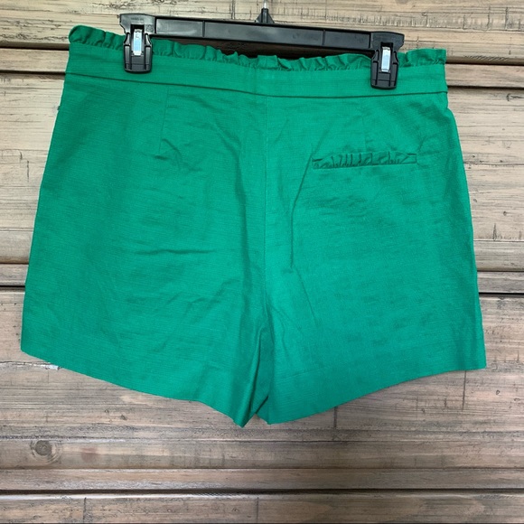 J. Crew High Rise Ruffled Shorts Size 6 - Picture 2 of 16